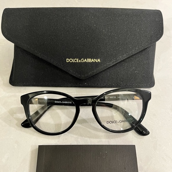 Dolce & Gabbana eyeglass Frames with Case 🖤 - Picture 1 of 11
